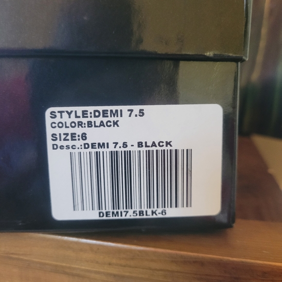 XTRA by YRU "DEMI 7.5" sz6 - Picture 7 of 8